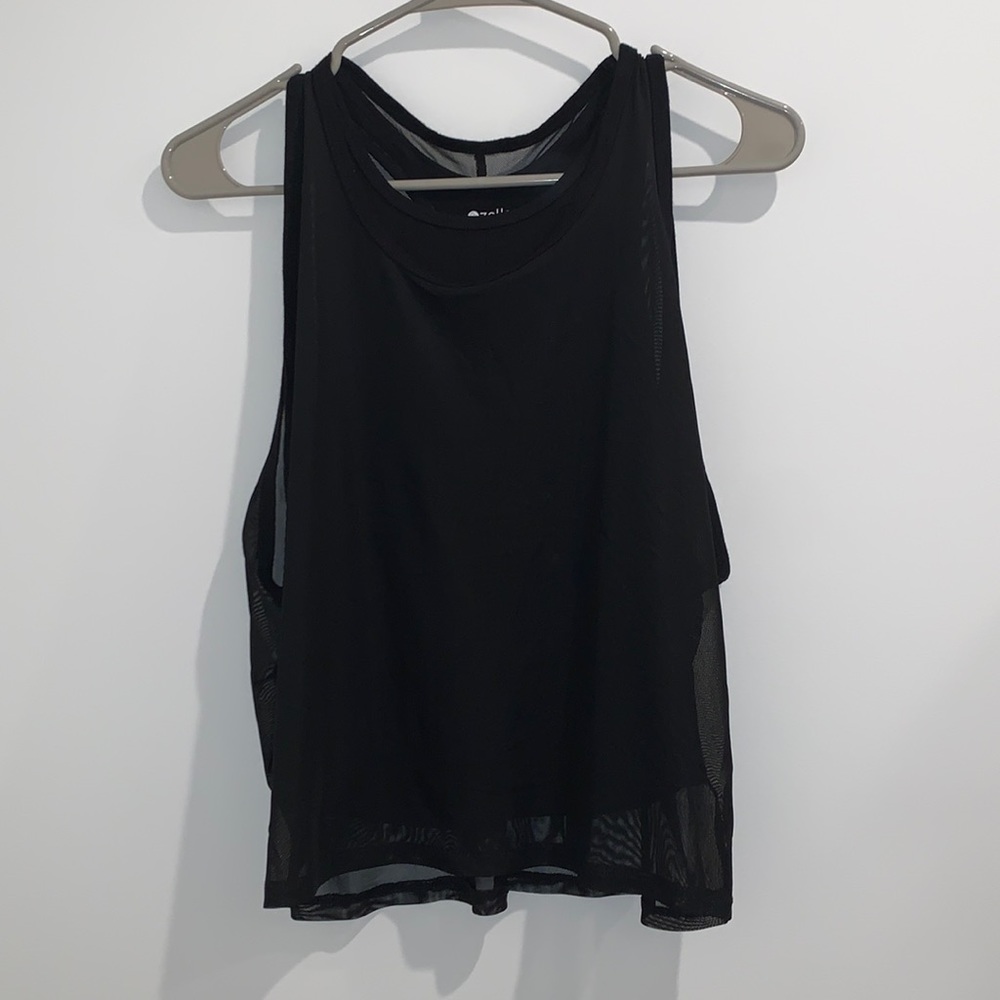 Zella Layered Mesh Tanktop